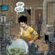 April and Casey-Marie look over a new quartet of turtle siblings in the final pages of The Last Ronin.
